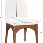 Waldorf Boucle Fabric Upholstered Dining SIde Chair
