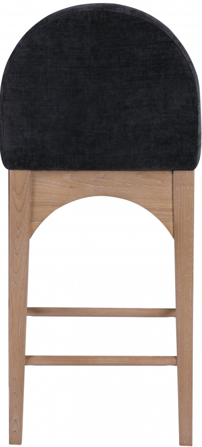 Waldorf Chenille Fabric Upholstered Counter Stool