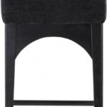 Waldorf Chenille Fabric Upholstered Counter Stool