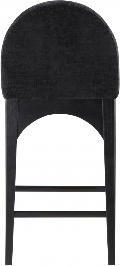 Waldorf Chenille Fabric Upholstered Counter Stool