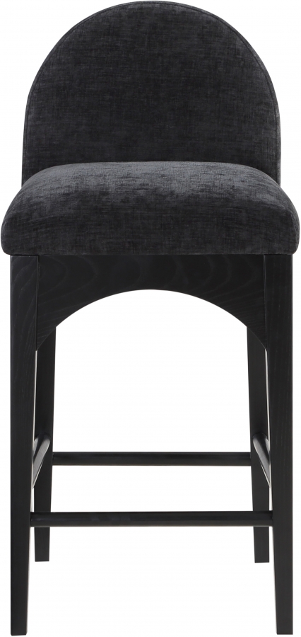 Waldorf Chenille Fabric Upholstered Counter Stool