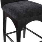 Waldorf Chenille Fabric Upholstered Counter Stool