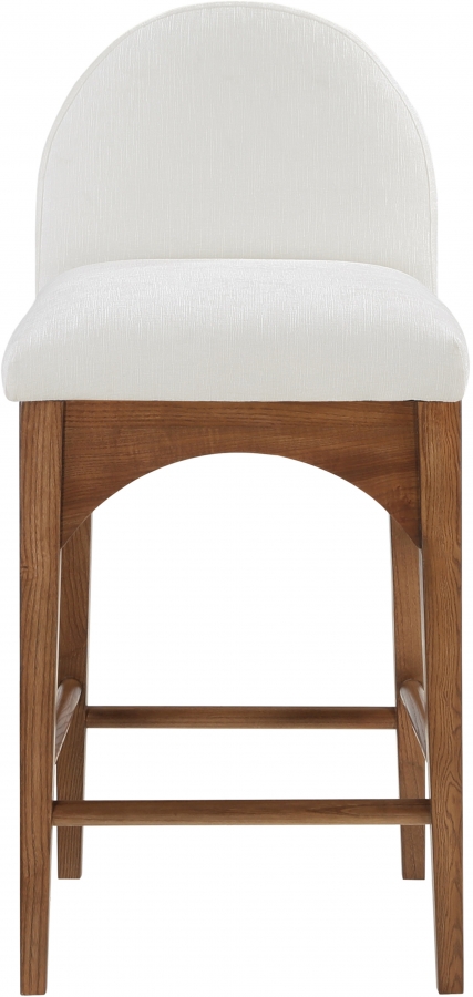 Waldorf Chenille Fabric Upholstered Counter Stool