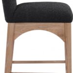 Waldorf Boucle Fabric Upholstered Counter Stool
