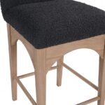 Waldorf Boucle Fabric Upholstered Counter Stool