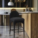 Waldorf Boucle Fabric Upholstered Counter Stool