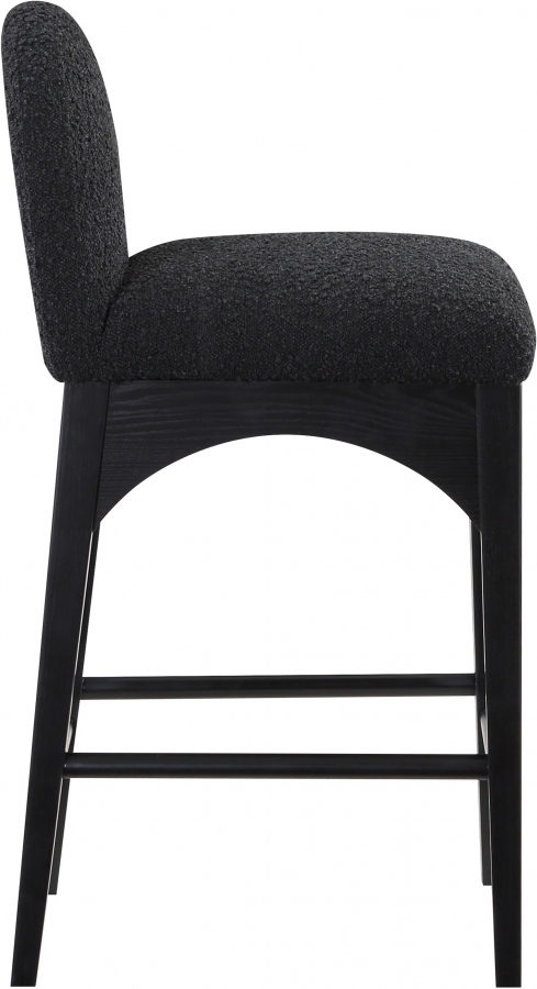 Waldorf Boucle Fabric Upholstered Counter Stool