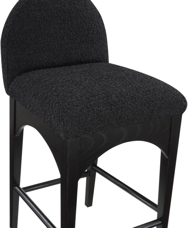 Waldorf Boucle Fabric Upholstered Counter Stool
