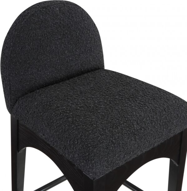 Waldorf Boucle Fabric Upholstered Counter Stool