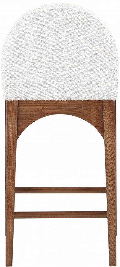 Waldorf Boucle Fabric Upholstered Counter Stool