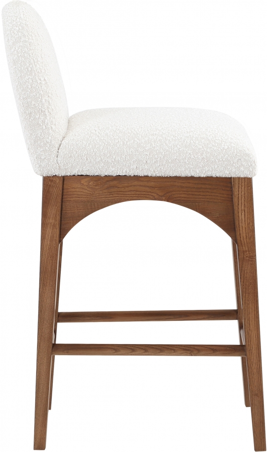Waldorf Boucle Fabric Upholstered Counter Stool