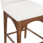 Waldorf Boucle Fabric Upholstered Counter Stool