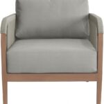 Maui Water Resistant Fabric Upholstered Outdoor Patio Chair