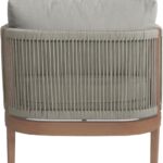 Maui Water Resistant Fabric Upholstered Outdoor Patio Chair