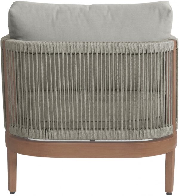 Maui Water Resistant Fabric Upholstered Outdoor Patio Chair