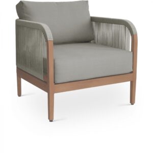 Maui Water Resistant Fabric Upholstered Outdoor Patio Chair