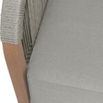 Maui Water Resistant Fabric Upholstered Outdoor Patio Chair
