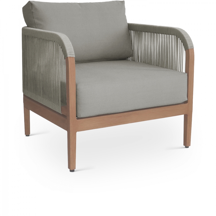 Maui Water Resistant Fabric Upholstered Outdoor Patio Chair