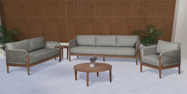 Maui Water Resistant Fabric Upholstered Outdoor Patio Chair