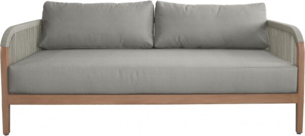 Maui 68" Water Resistant Fabric Upholstered Outdoor Patio Loveseat