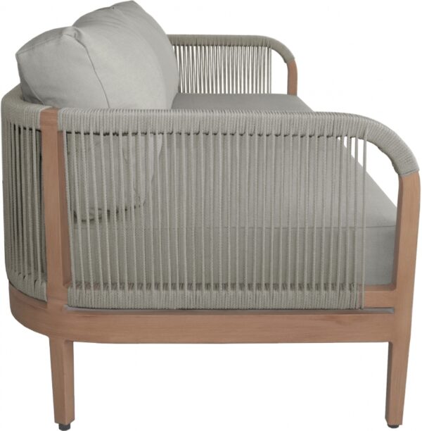 Maui 68" Water Resistant Fabric Upholstered Outdoor Patio Loveseat