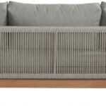 Maui 88" Water Resistant Fabric Upholstered Outdoor Patio Sofa