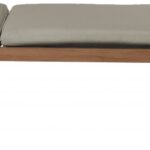 Maui Water Resistant Fabric Upholstered Outdoor Patio Lounger
