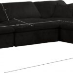 Cozy 119" Velvet Upholstered Overstuffed Fiber Filled Comfort Comfort 4pc. Modular Sectional