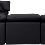 Indulge 105" Vegan Leather Upholstered 4pc. Modular Sectional
