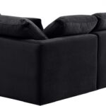 Indulge 105" Velvet Upholstered 4pc. Modular Sectional