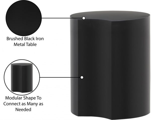 Dimple Iron End Table
