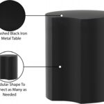 Dimple Iron End Table