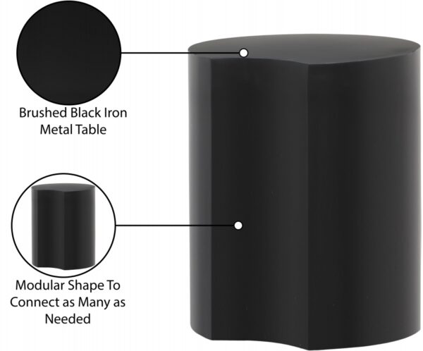 Dimple Iron End Table
