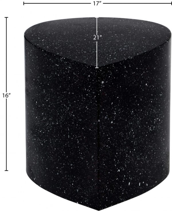 Petal Terrazzo Pattern Iron Coffee Table