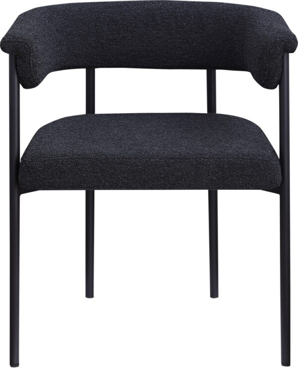 Malin Boucle Fabric Upholstered Dining Chair