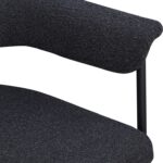 Malin Boucle Fabric Upholstered Dining Chair