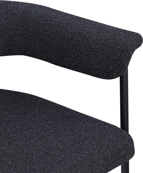 Malin Boucle Fabric Upholstered Dining Chair