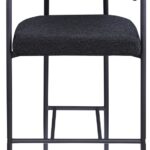 Malin Boucle Fabric Upholstered Counter Stool