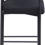Malin Boucle Fabric Upholstered Counter Stool