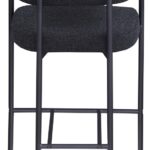 Malin Boucle Fabric Upholstered Counter Stool