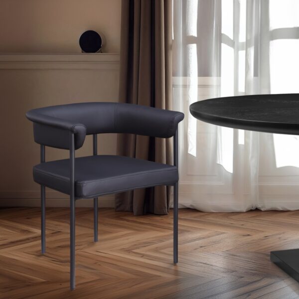 Malin Vegan Leather Upholstered Dining Chair