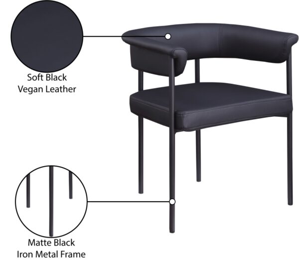 Malin Vegan Leather Upholstered Dining Chair