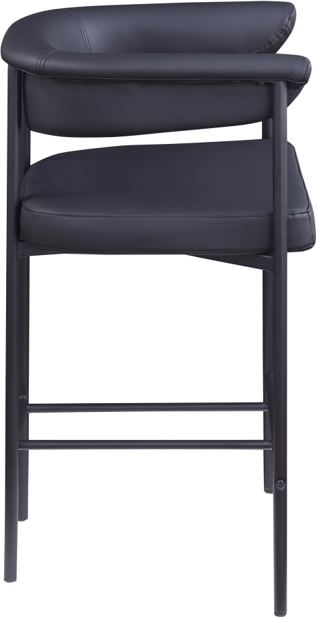 Malin Vegan Leather Upholstered Counter Stool