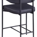 Malin Vegan Leather Upholstered Counter Stool