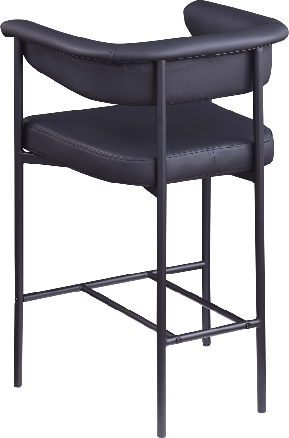 Malin Vegan Leather Upholstered Counter Stool