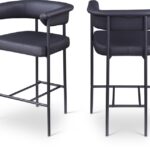 Malin Vegan Leather Upholstered Counter Stool