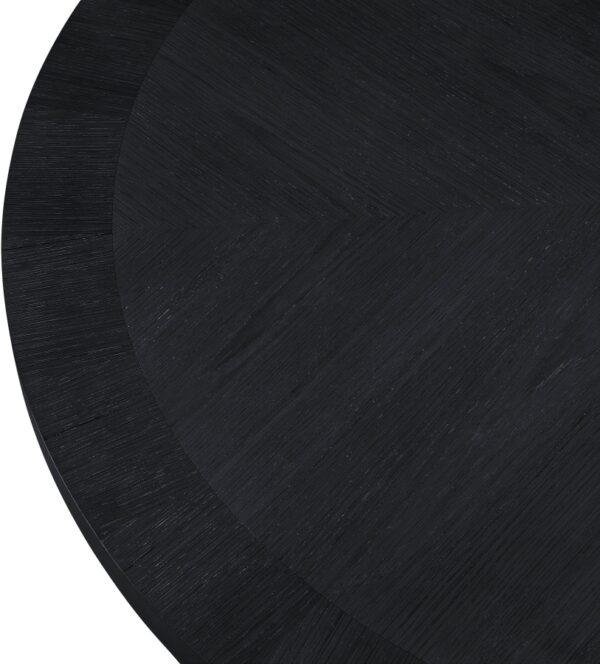 Belinda 59" Beech Wood And Oak Veneer Dining Table