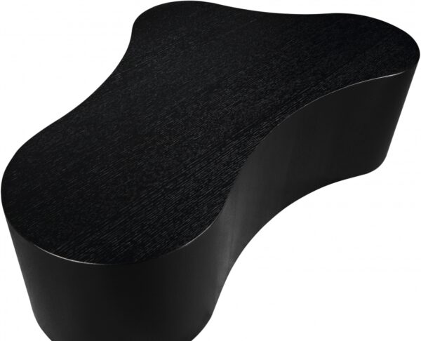 Zaire Solid Wood And Burl Veneer Coffee Table