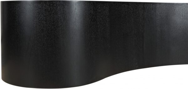 Zaire Solid Wood And Burl Veneer Coffee Table