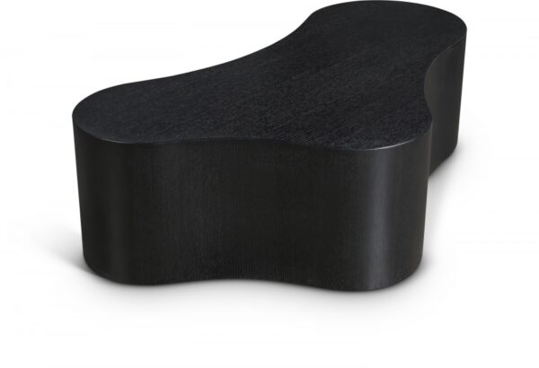 Zaire Solid Wood And Burl Veneer Coffee Table